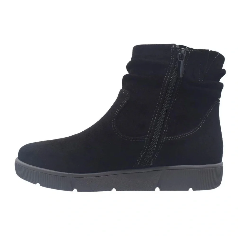 IMPO Women’s Black Suede Ankle Boots